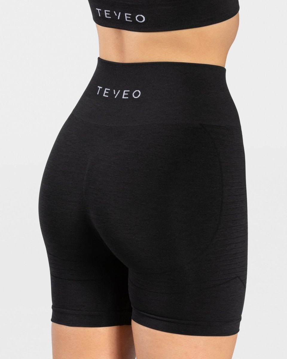 True Seamless Short "Schwarz" - TEVEO