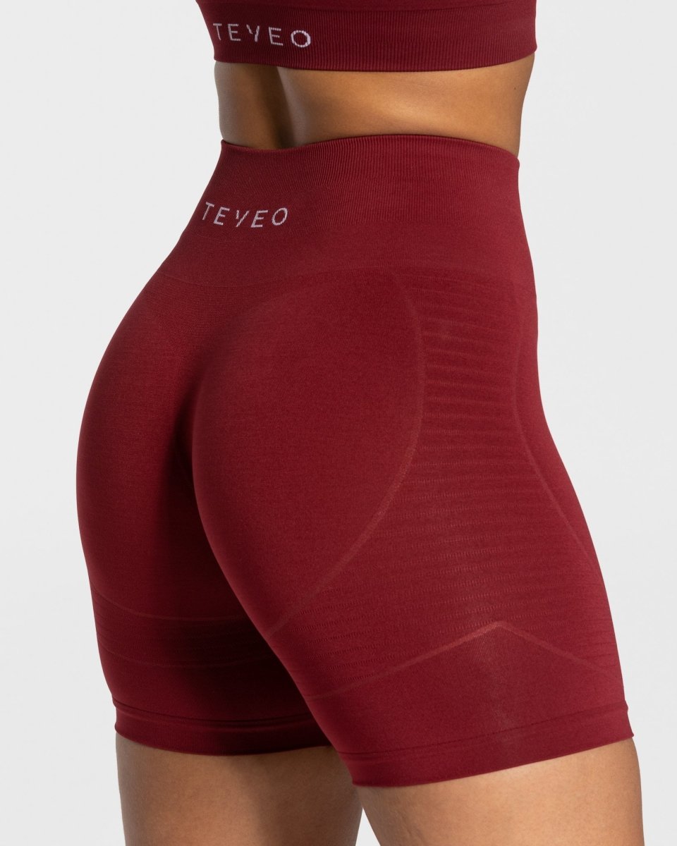 True Seamless Short "Weinrot" - TEVEO