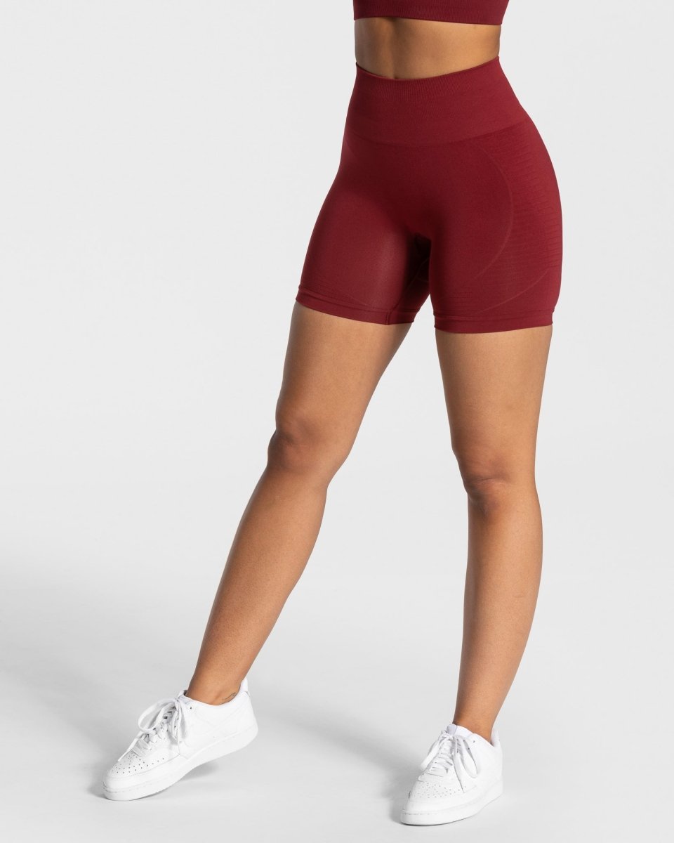 True Seamless Short "Weinrot" - TEVEO